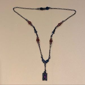 🌺Vintage Bellagio Crystals Beaded Necklace